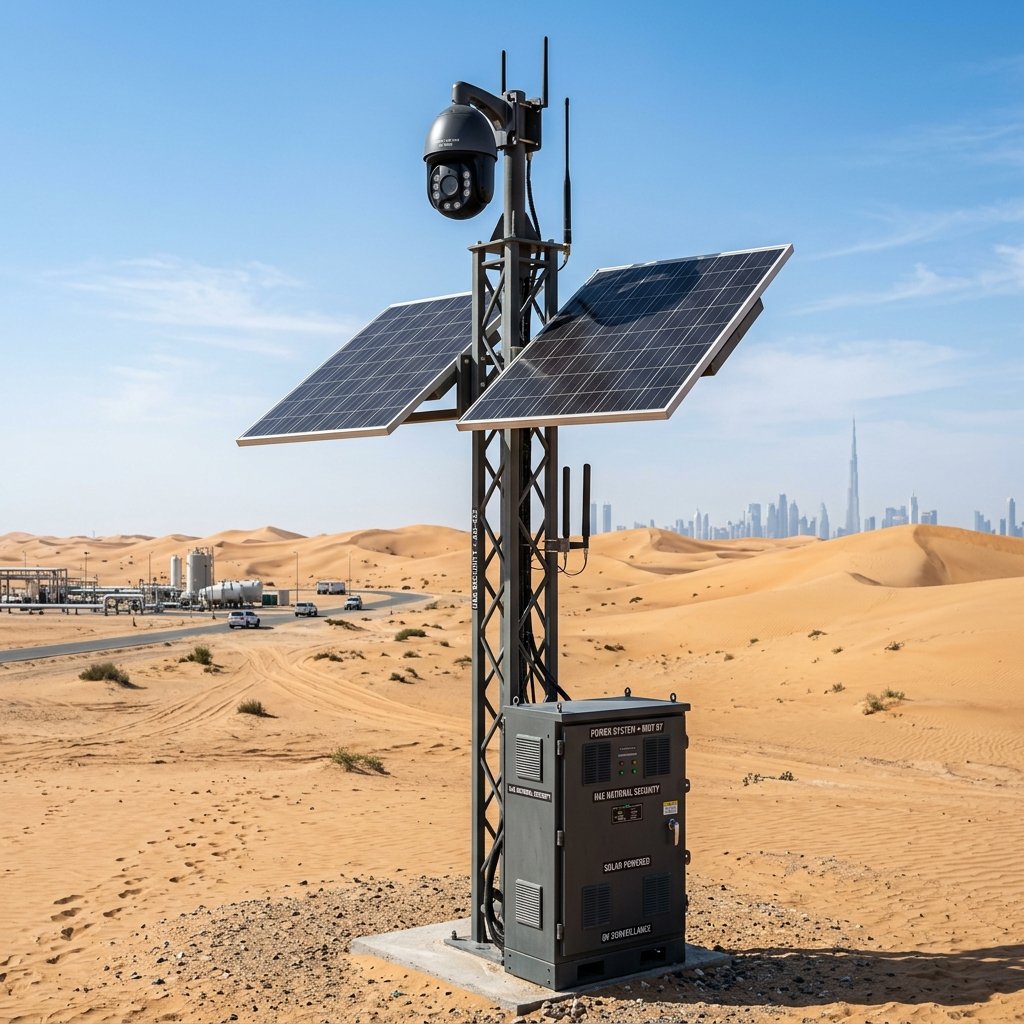 Solar-Powered Security Solutions